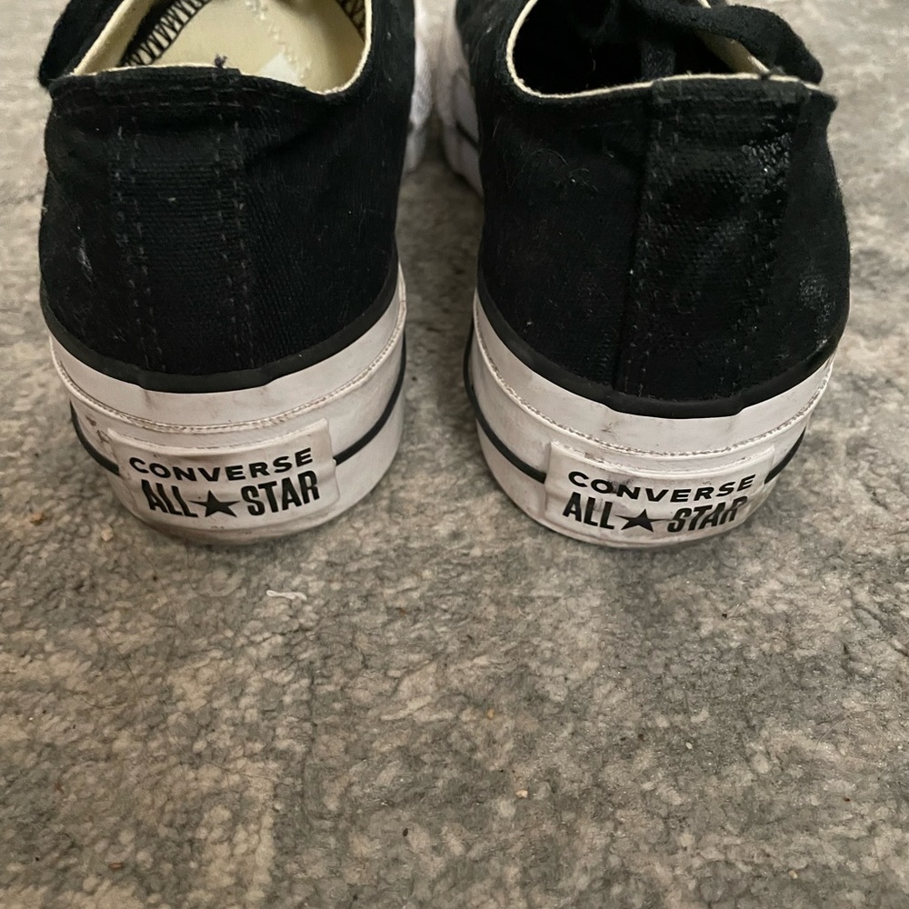 Black Platform Converse - image 3